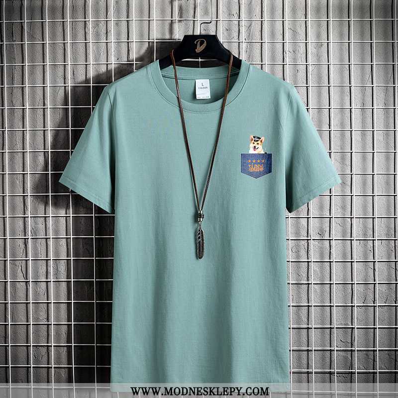  zielone światło - Koszulki Męskie Factory Direct Nowa Koszulka Z Krótkim Rękawem 100 Bawełna Wysokiej Jakości Cały Mec