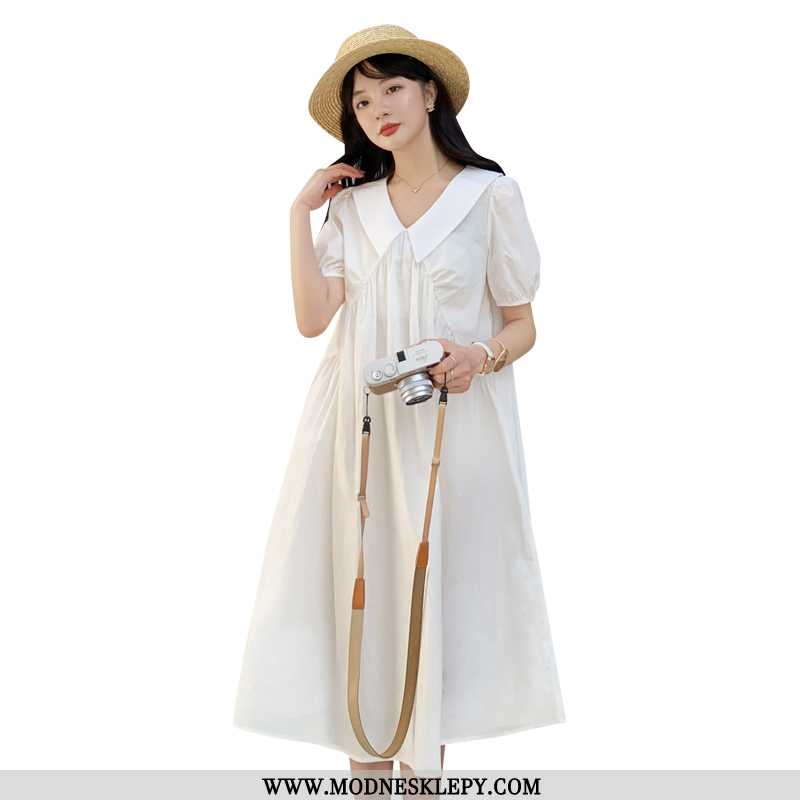 Damskie Sukienki 2020 Lato Koreański Elegancki Netto Kolor 3-kolor Plisowana Luźna Spódnica Dst7788 