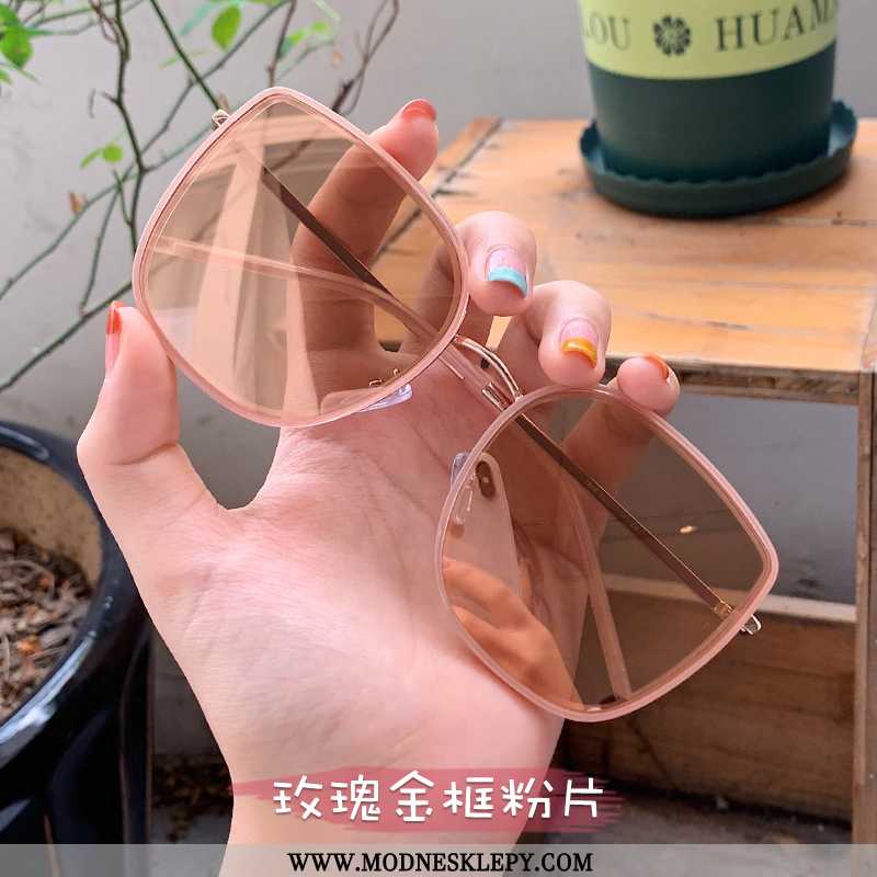  różowy - Okulary Przeciwsłoneczne Damskie Gm Dla Kobiet 202020new Moda Ins Instafamous Ochrona Uv, A Jego Twa