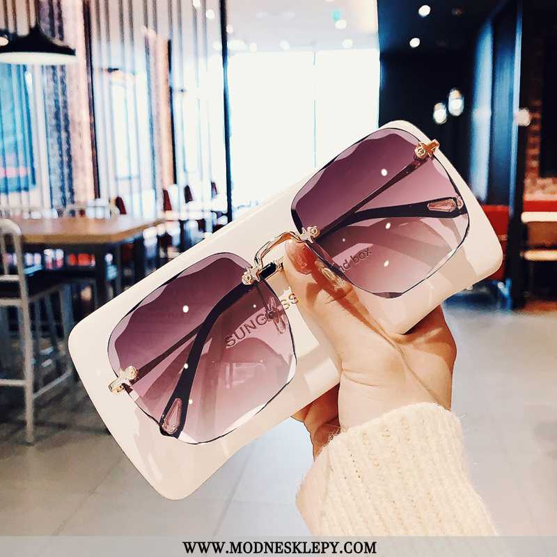  fioletowy - Okulary Przeciwsłoneczne Damskie 2020new Pasa Bolon Kobiet Osobowości Trend W Modzie Bez Oprawek Oku