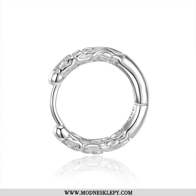 Srebrna Biżuteria Męskie Sterling Silver Ucha Stadniny Kolczyki Dla Mężczyzn 2020 Nowych Moda Fajne 